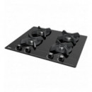 Placa de Gas TEKA Gbc 64000 Kbb Cristal Negro