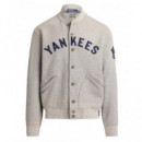 POLO RALPH LAUREN - KNIT-SWEATSHIRT - LOFT HEATHER - 710B14460001/LOFT HEATHER