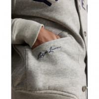 Polo RALPH LAUREN - Knit-sweatshirt - Loft Heather - 710B14460001/LOFT Heather