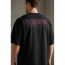 M4U Work In Silence oversize purple