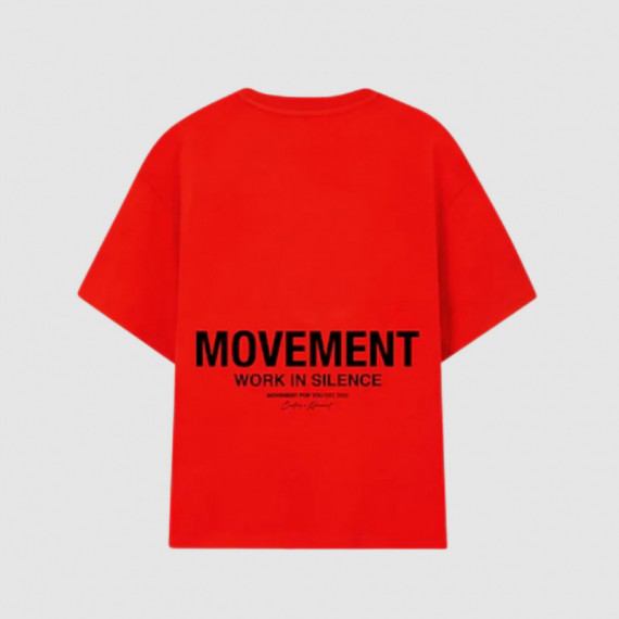 M4U Work In Silence oversize red
