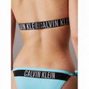 Parte baja bikini Calvin Klein celeste