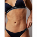 Parte baja bikini Calvin Klein azul marina