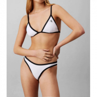 Parte Baja Bikini CALVIN KLEIN Blanco-negro
