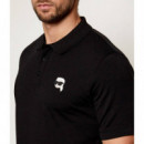 Polo Nos Black  KARL LAGERFELD