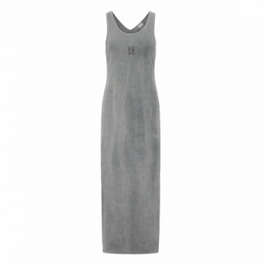 Vestidos Vestido ICHI Nicalo Black Acid Wash