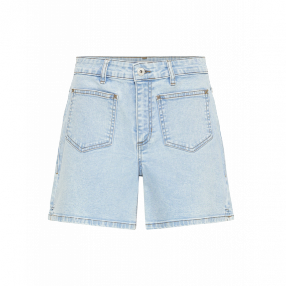 Pantalones cortos Shorts ICHI Twiggy Denim Light Blue Stonewashed