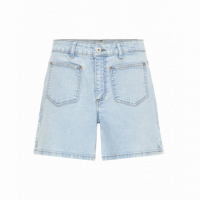 Pantalones Cortos Shorts ICHI Twiggy Denim Light Blue Stonewashed