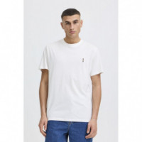 Camisetas Hombre Camiseta !SOLID Uwe Cloud Dancer