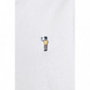 Camisetas Hombre Camiseta !SOLID Uwe Cloud Dancer