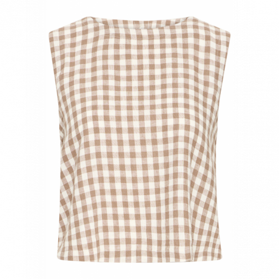 B-YOUNG Blusas y Camisas Top B.young Falakka Woodsmoke Check