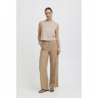 B-YOUNG Blusas y Camisas Top B.young Falakka Woodsmoke Check