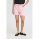 Bermudas Shorts ICHI Avena Cameo Pink