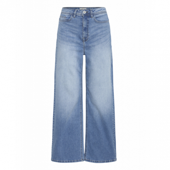 Pantalones Mujer Jeans ICHI Twiggy Cropped Light Blue