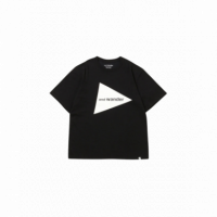 Camisetas Hombre Camiseta AND WANDER Big Logo Ss T Black