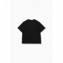 Camisetas Hombre Camiseta AND WANDER Big Logo Ss T Black