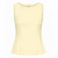Camisas y Tops Top ICHI Kate Denim Almond Oil