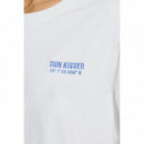 camisetas mujer Camiseta ICHI Nica Cloud Dancer