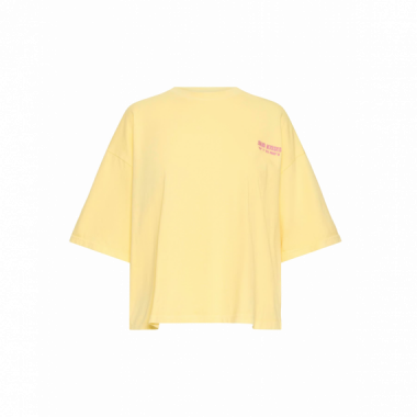 camisetas mujer Camiseta ICHI Nica Mellow Yellow