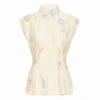 Blusas y Camisas Camisa ICHI Ginni Cross Stitch Flowers