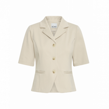 Chaquetas Mujer Blazer ICHI Kate Trend Manga Corta Doeskin