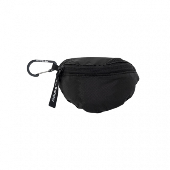 Riñonera Mini Pouch AND WANDER Sil Black