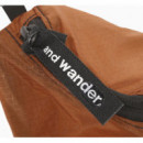 Riñonera Mini Pouch AND WANDER Sil Dark Orange