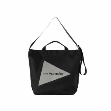 Mochilas Bolso AND WANDER Recycle OX Logo Tote Bag Black