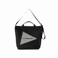 Mochilas Bolso AND WANDER Recycle OX Logo Tote Bag Black