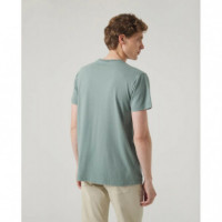 SCOTTA 1985 Camisas Camiseta Scotta Classic Organic Verde Grisaceo