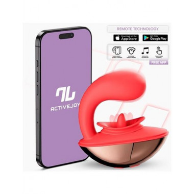 INTOYOU IN-496 ESTIMULADOR CLITORIS CON VIBRADOR Y LENGUA RONDY