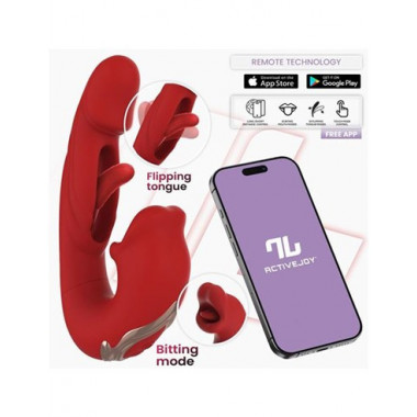 INTOYOU IN-497 VIBRADOR CON FUNCION DE MORDISQUEO Y FLIPPING MOUTY