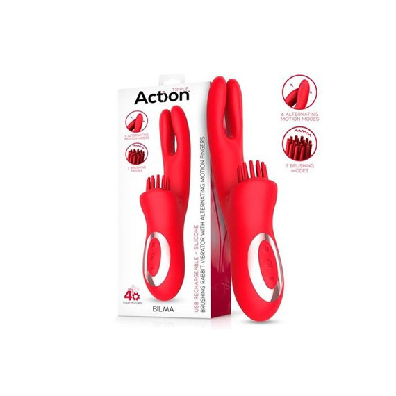 ACTION AC-043 VIBRADOR CON 4 MOTORES Y MOVIMIENTOS ALTERNATES BILMA