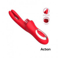 ACTION AC-043 Vibrador con 4 Motores y Movimientos Alternates Bilma
