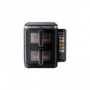 JOCCA 2496 FREIDORA DE AIRE DOBLE COMPARTIMENTO 5.5L + 5.5L 11L