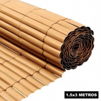 Cañizo Plástico Bamboo Simple Cara DONNA GARDEN 1.5X3 M