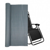 Cañizo Plástico Gris Simple Cara DONNA GARDEN 1X3 M