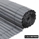 CAÑIZO PLÁSTICO GRIS SIMPLE CARA DONNA GARDEN 1.5X3 M