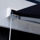 TOLDO RETRACTIL MANUAL GRIS DE EXTERIOR DONNA GARDEN 395X300 CM