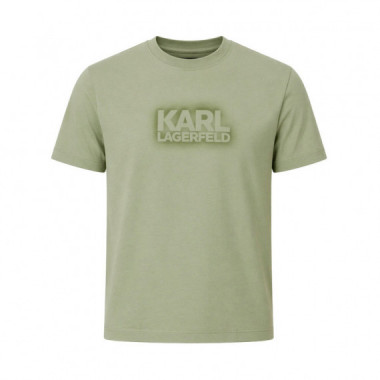 Camiseta con logo en contraste