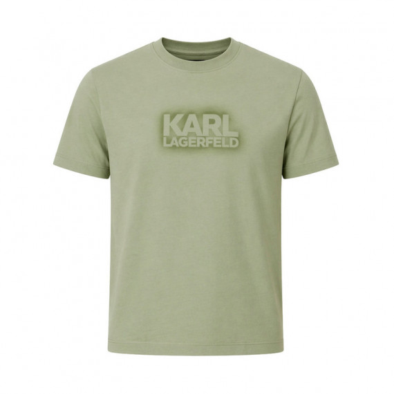 Camiseta con logo en contraste