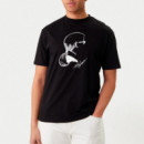 Camiseta con estampado Karl