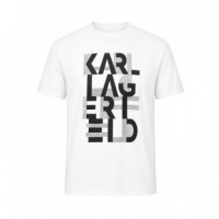 Camiseta con Estampado Gráfico  KARL LAGERFELD JEANS