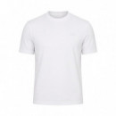 Camiseta con monograma de manga corta