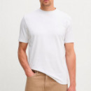 Camiseta con monograma de manga corta