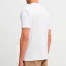 Camiseta con monograma de manga corta