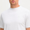 Camiseta con monograma de manga corta