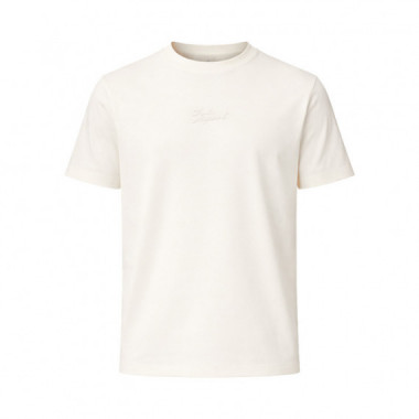 Camiseta con logo serigrafiado