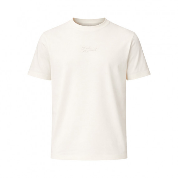 Camiseta con logo serigrafiado