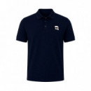 Polo con estampado Karl